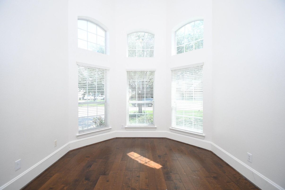 Empty room, Interior, Wood Texture Flooring
