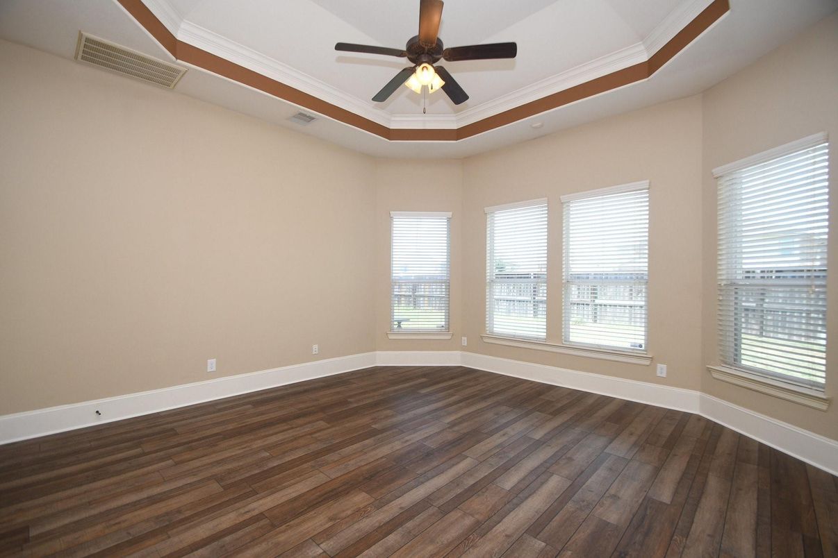 Empty room, Interior, Wood Texture Flooring