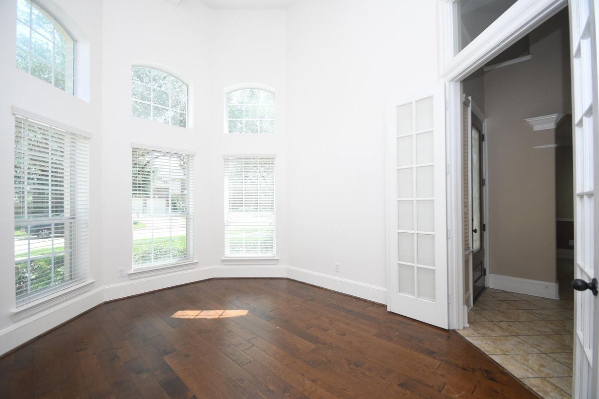 Empty room, Interior, Wood Texture Flooring