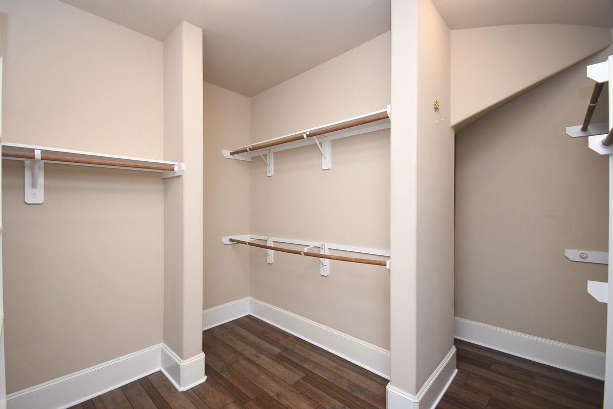 Interior, Walk-in Closets, Wood Texture Flooring