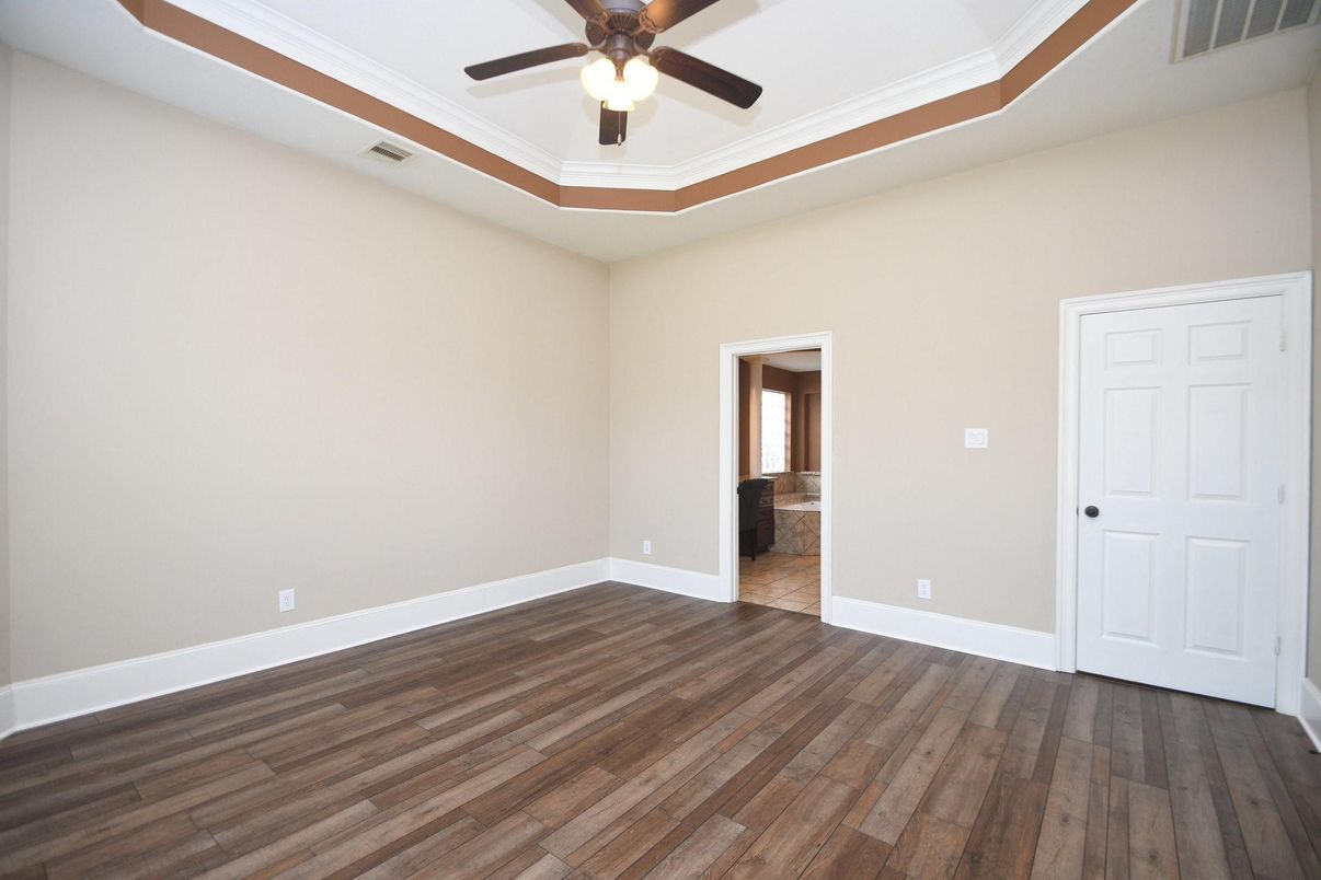 Empty room, Interior, Wood Texture Flooring