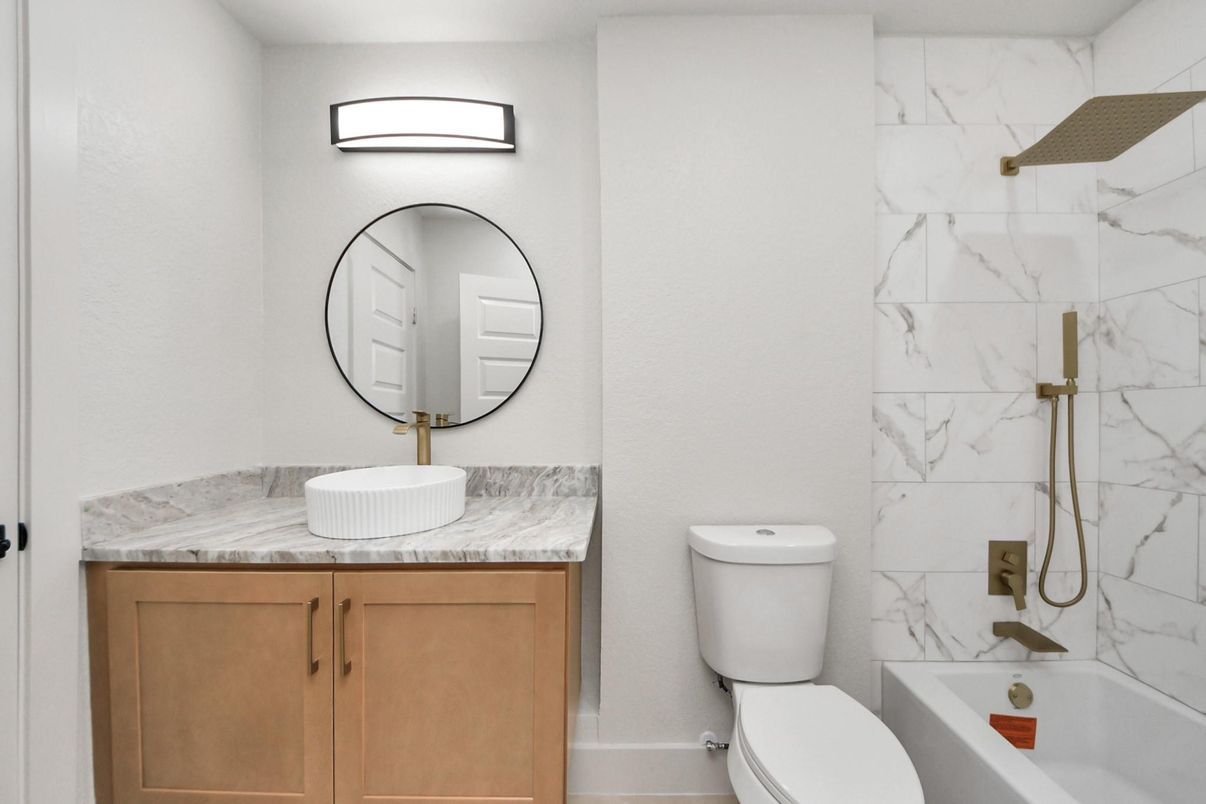 Bathroom, Interior, Marble Walls