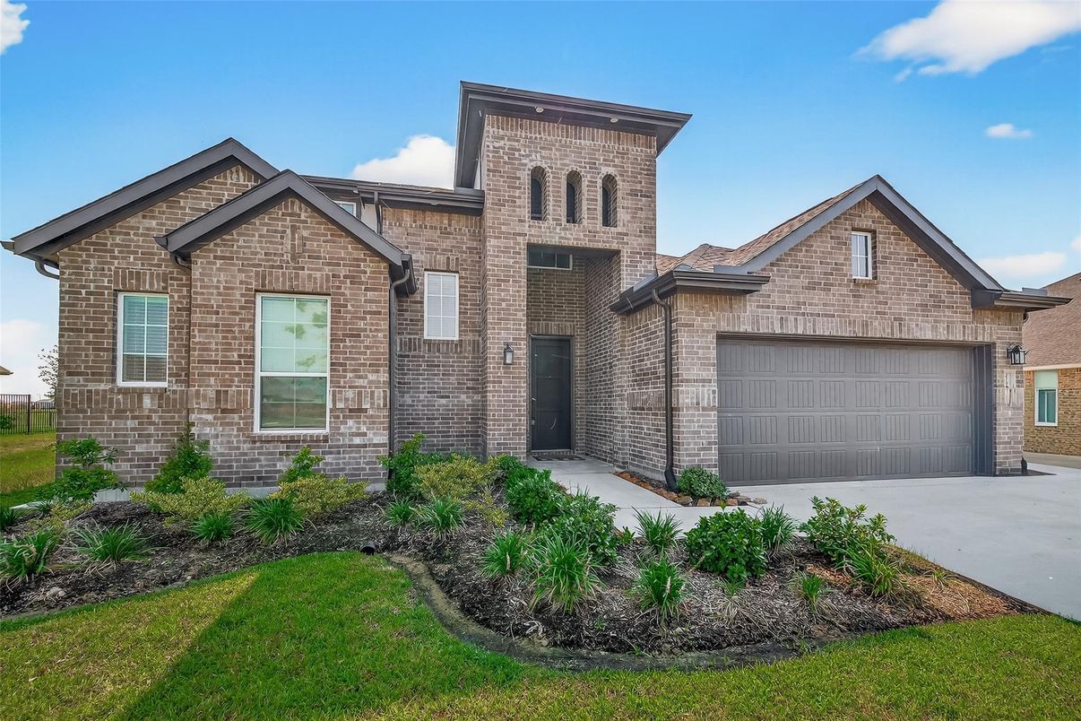 Attached, Exterior, Facade, Brick Facade, Brick Traditional