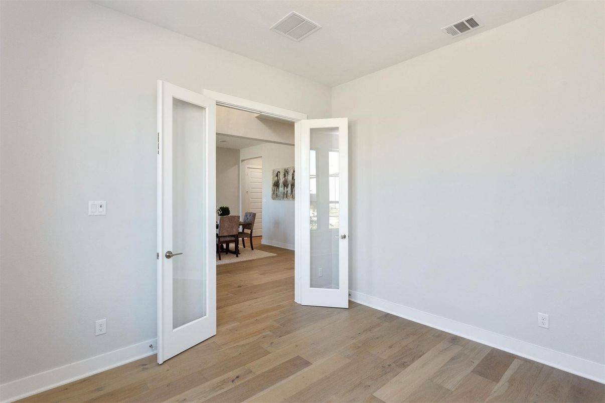 Dining room, Empty room, Interior, Wood Texture Flooring