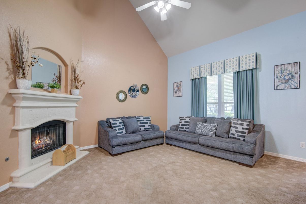 Fireplace, Interior, Living room