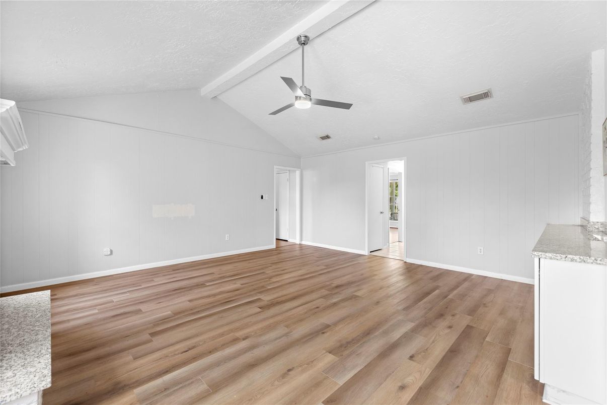 Empty room, Interior, Wood Texture Flooring