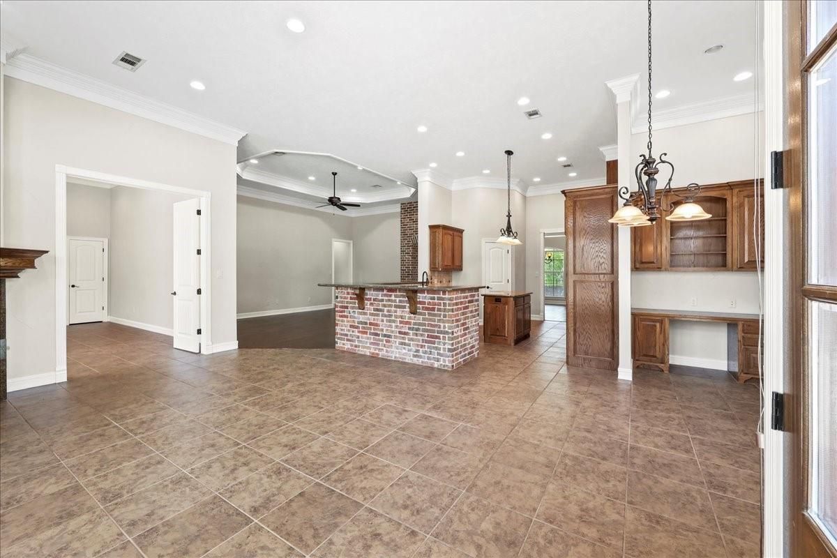 Interior, Kitchen, Pendant Lights, Recessed Lighting