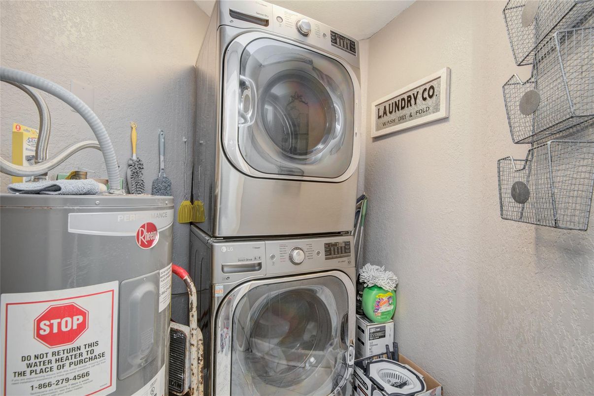 Interior, Utility Closets, Washer