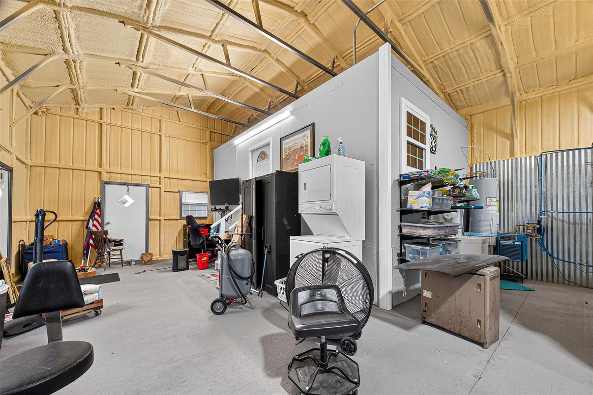Fitness Equipment, Interior, Wooden Ceilings