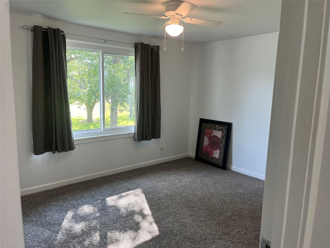 Empty room, Fireplace, Interior