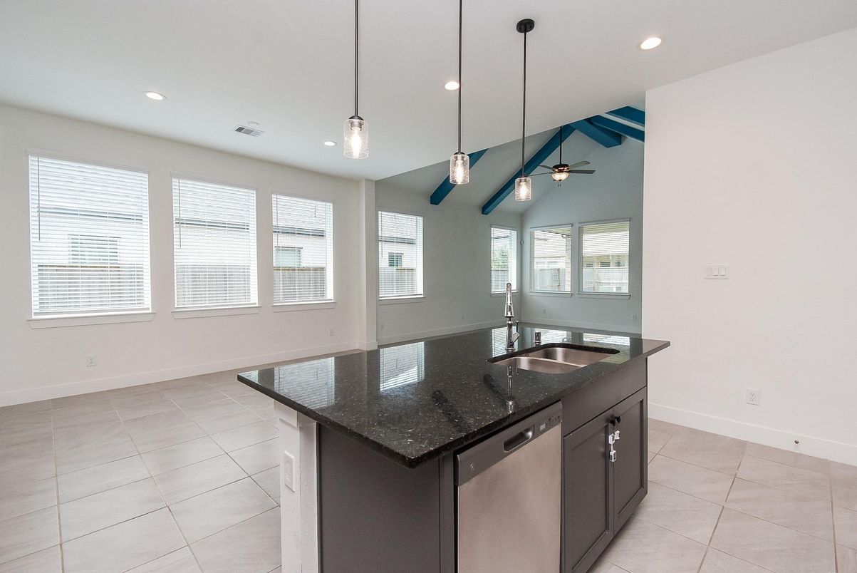 Interior, Kitchen, Pendant Lights, Recessed Lighting