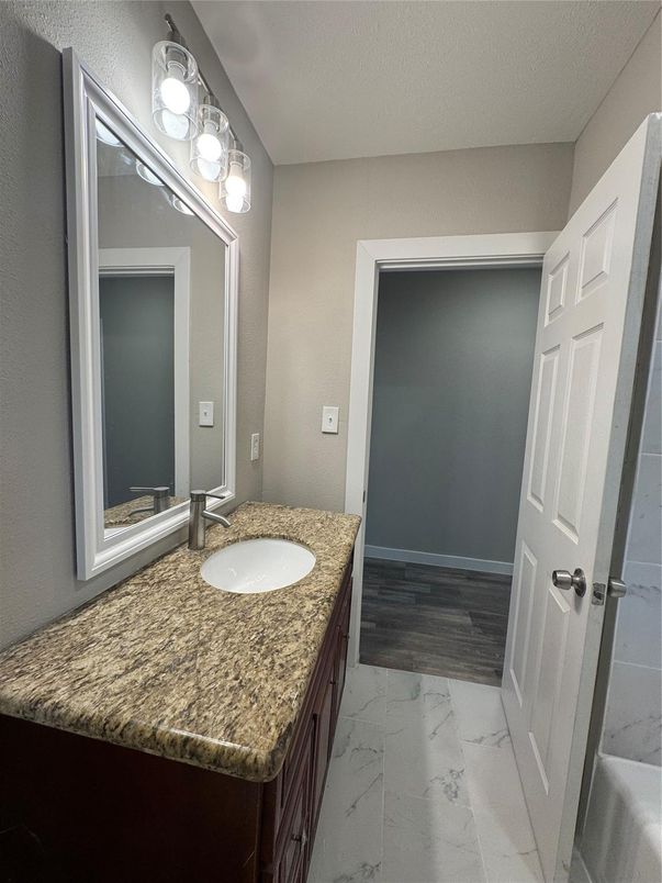 Bathroom, Interior, Marble, Wood Texture Flooring