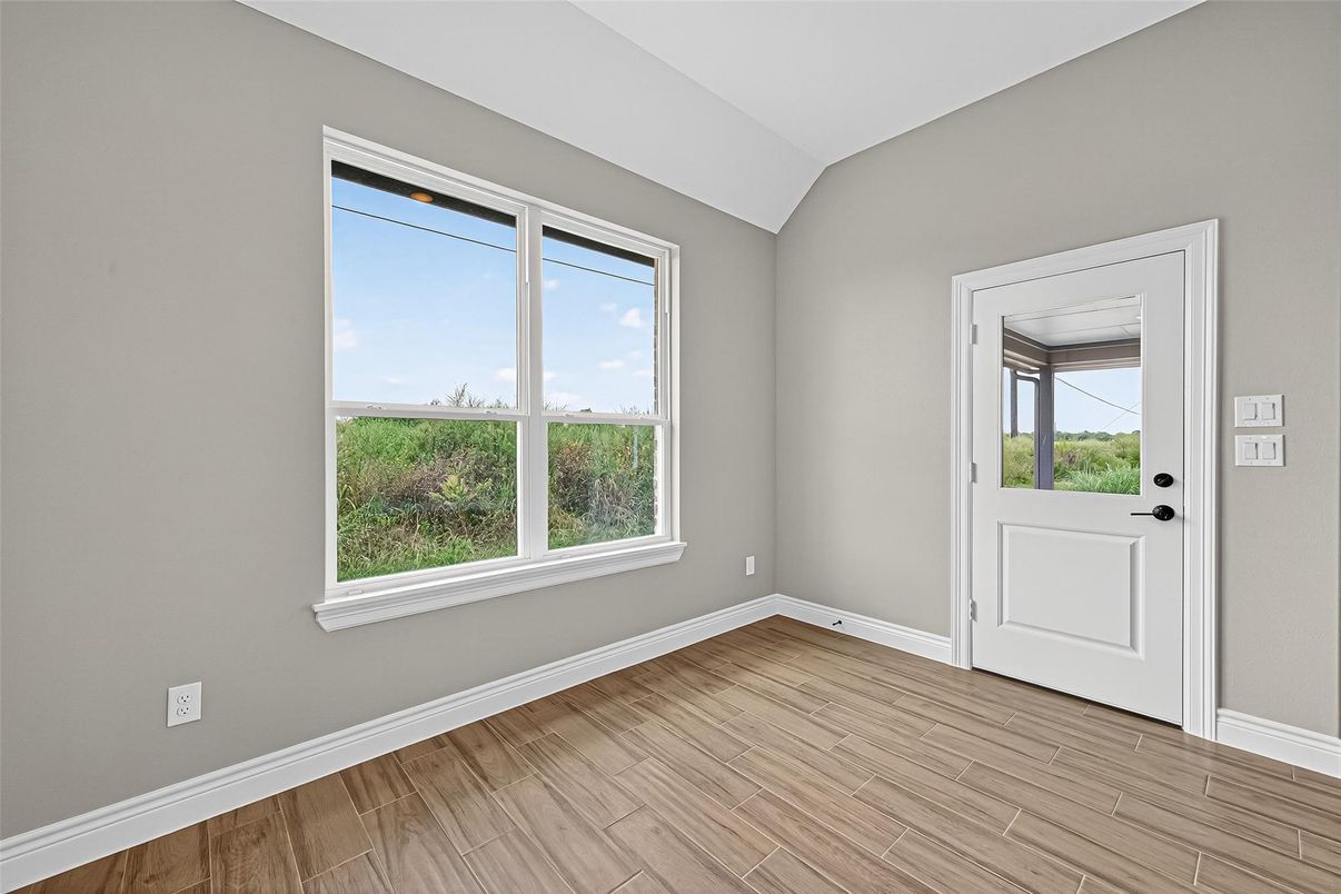 Empty room, Interior, Wood Texture Flooring