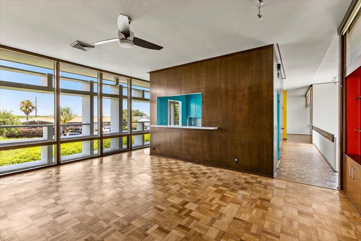 Empty room, Interior, Wooden Walls