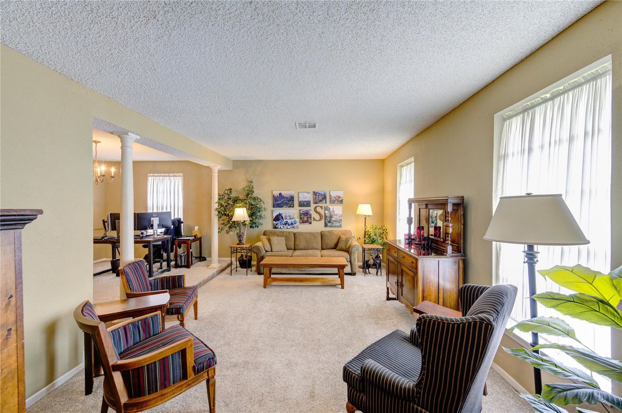 Home Office, Interior, Living room