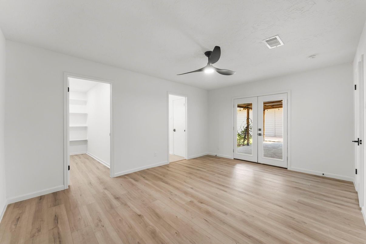 Empty room, Interior, Wood Texture Flooring