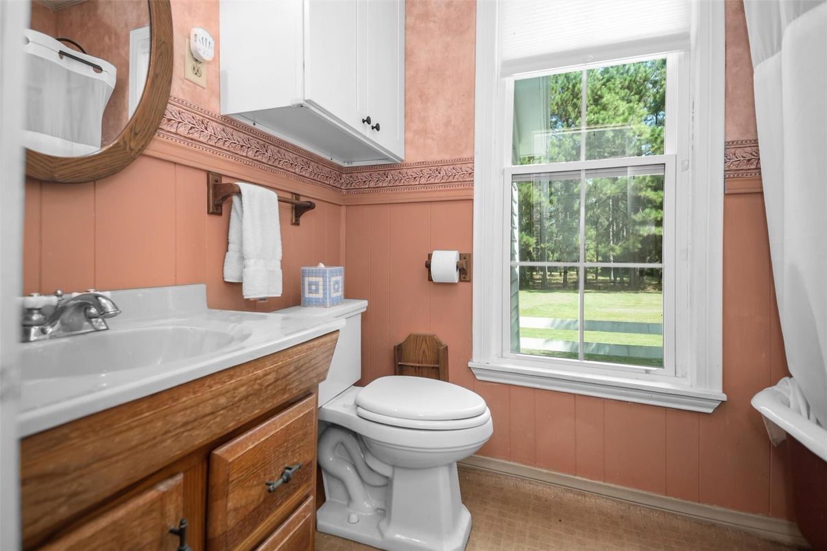 Bathroom, Interior, Wooden Walls