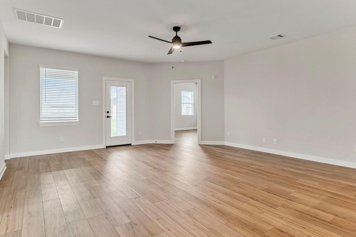 Empty room, Interior, Wood Texture Flooring