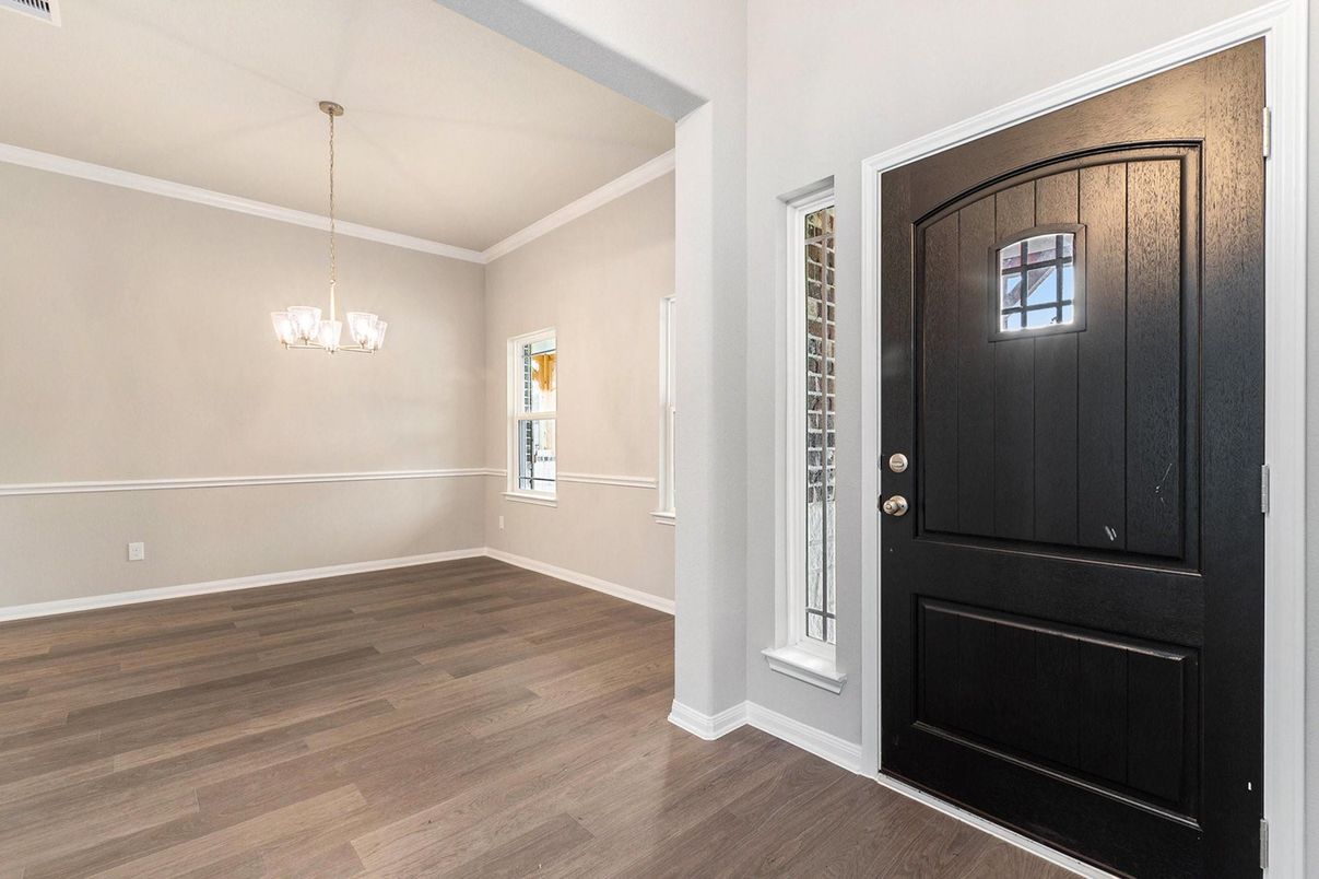 Interior, Pendant Lights, Wood Texture Flooring
