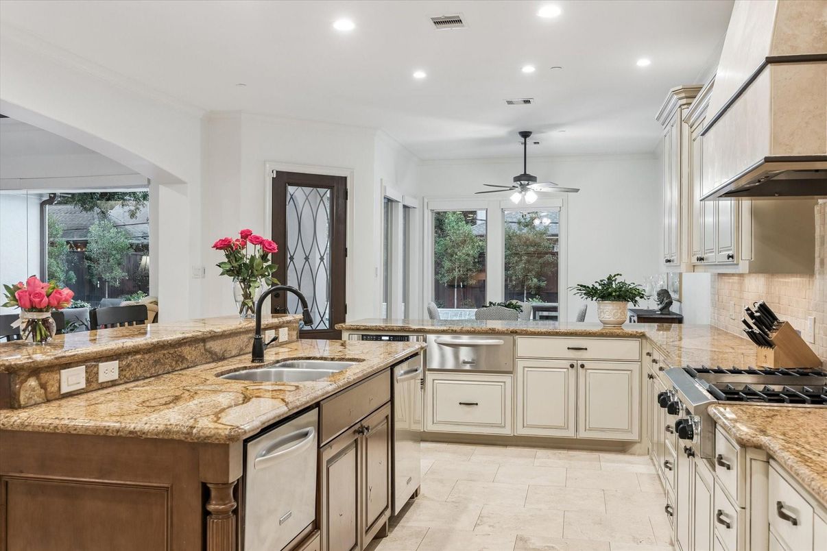 Interior, Kitchen, Recessed Lighting, Stainless Steel Appliances