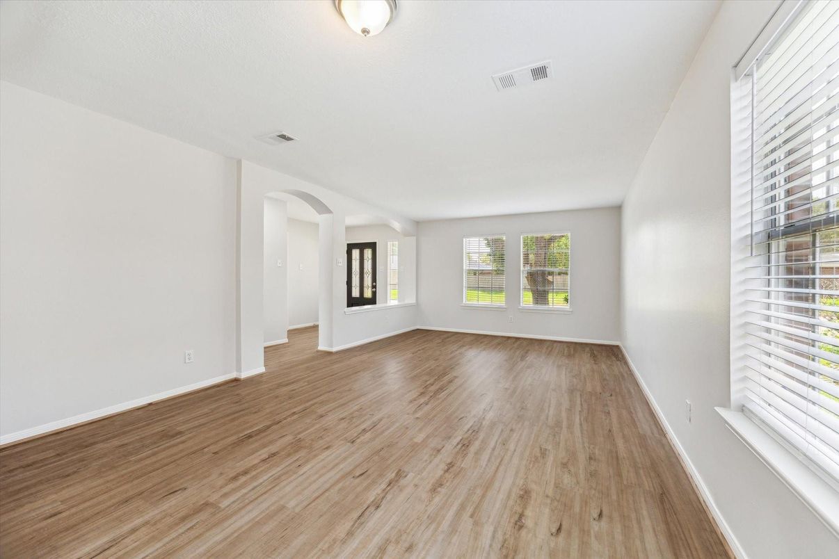 Empty room, Interior, Wood Texture Flooring