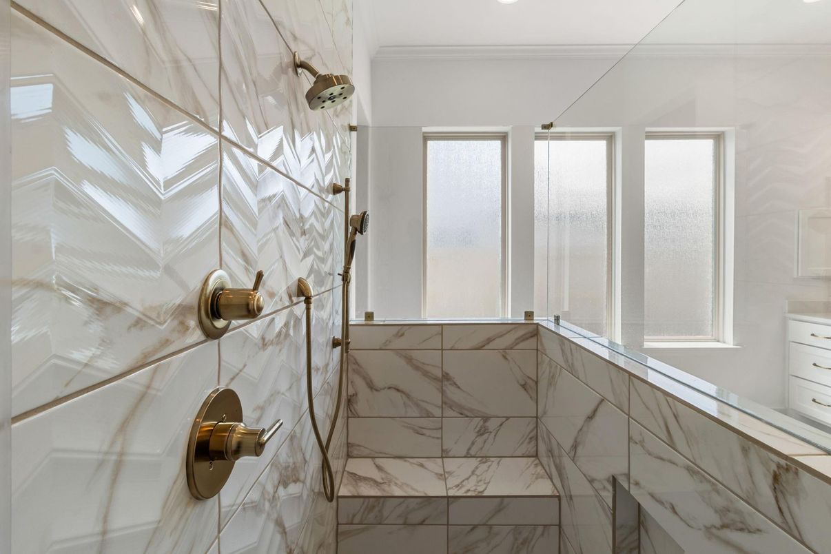 Bathroom, Interior, Marble Walls