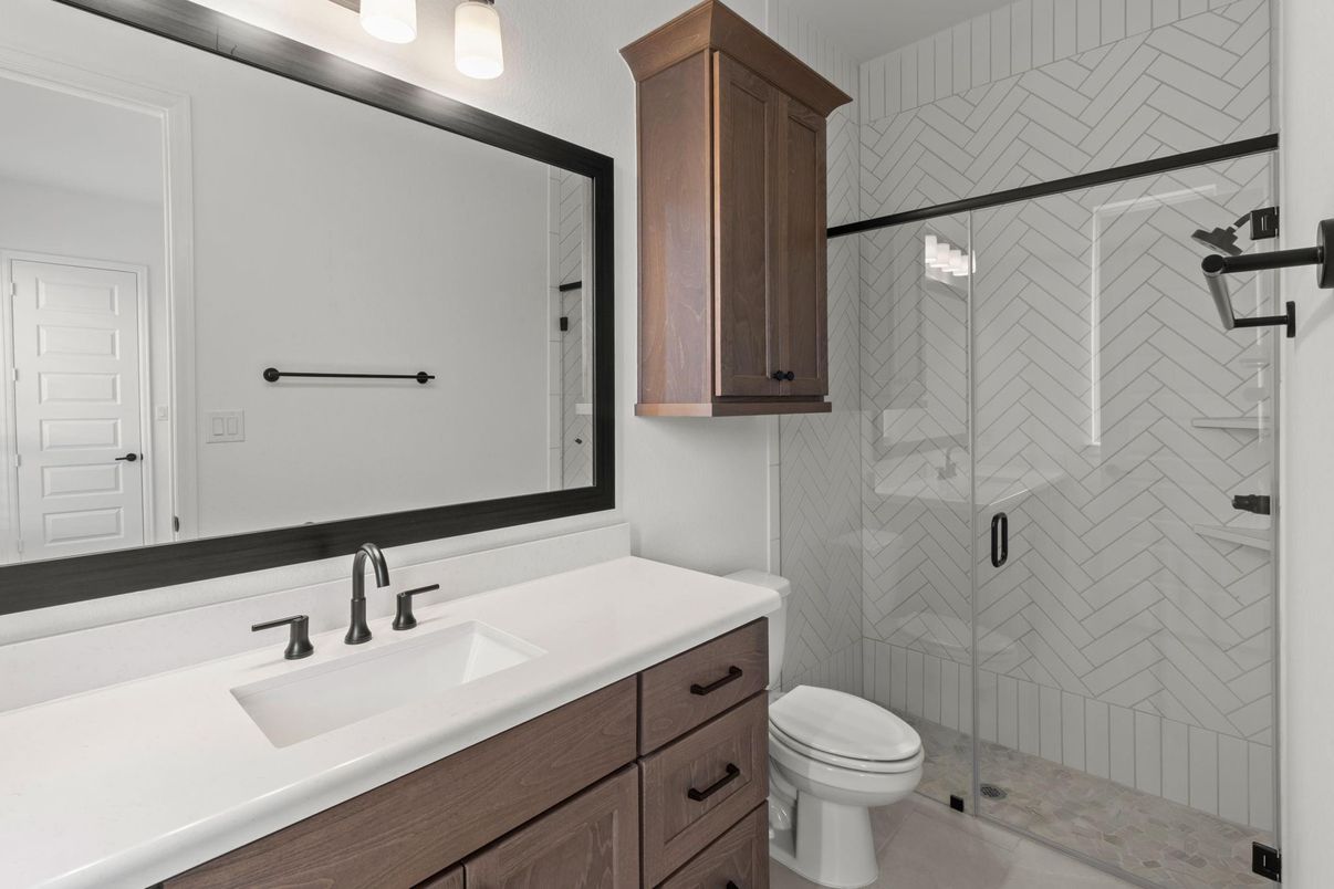 Bathroom, Glass Shower, Interior