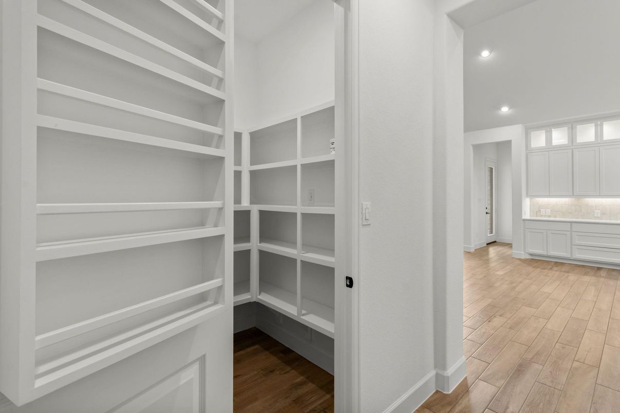 Interior, Recessed Lighting, Walk-in Closets, Wood Texture Flooring