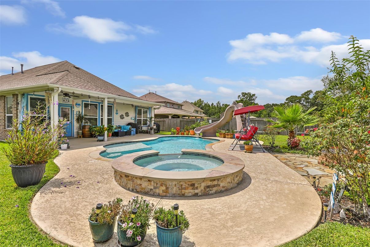 Backyard, Exterior, Playground, Pool