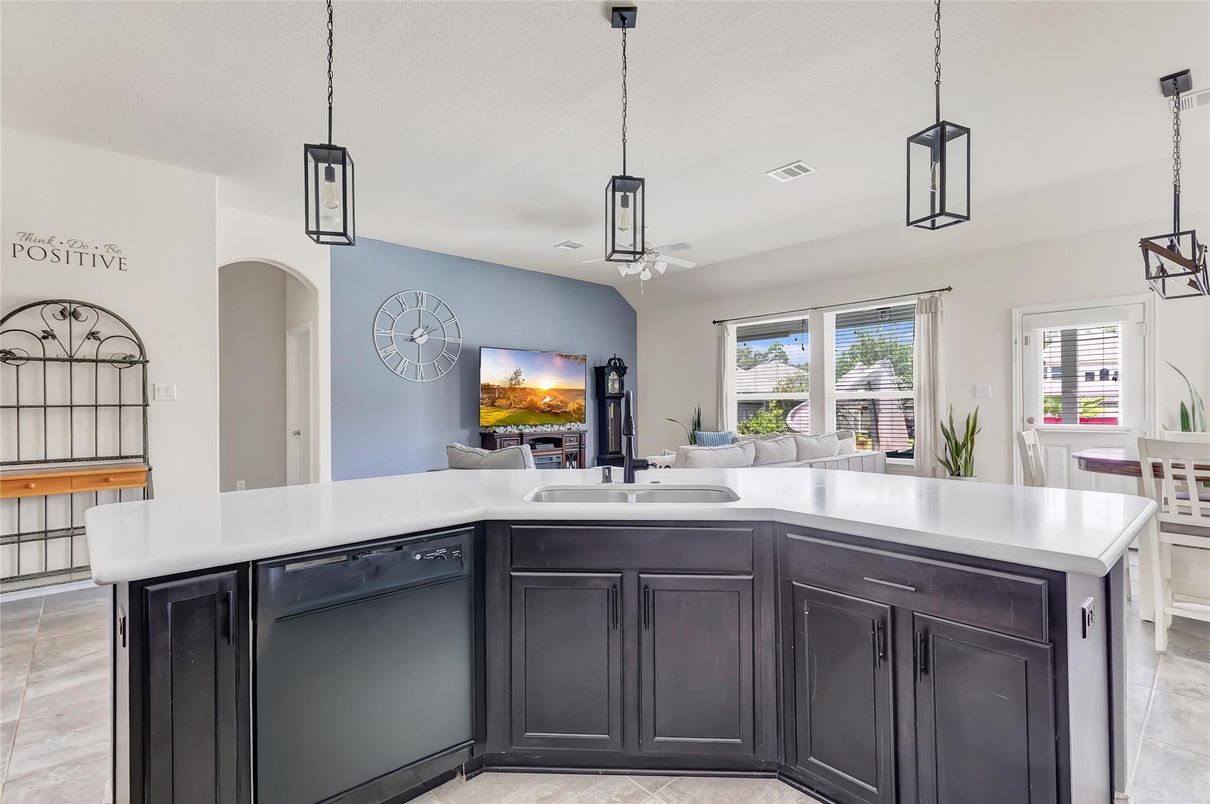 Interior, Kitchen, Pendant Lights
