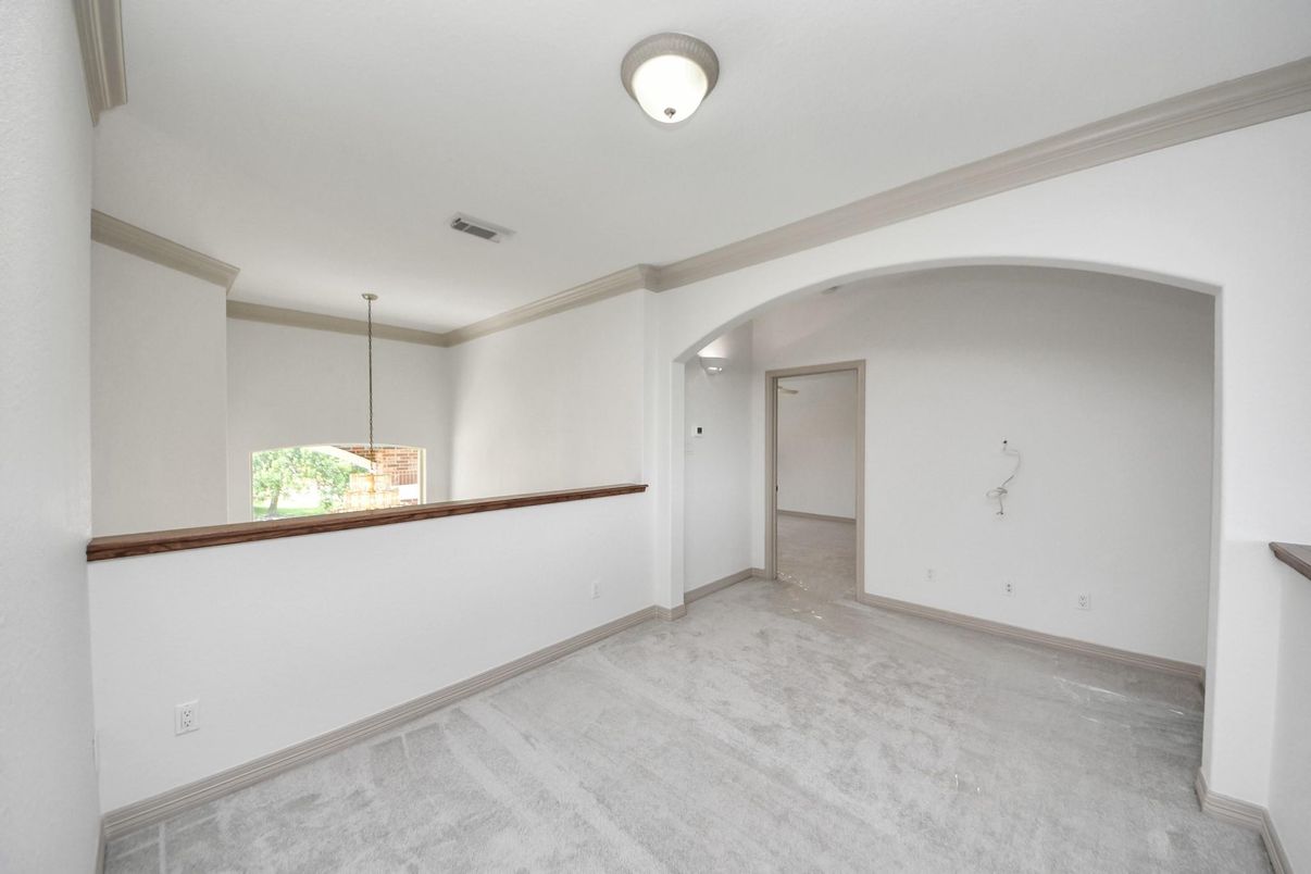 Empty room, Interior, Pendant Lights