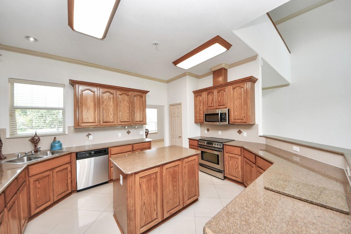 Interior, Kitchen, Recessed Lighting, Stainless Steel Appliances