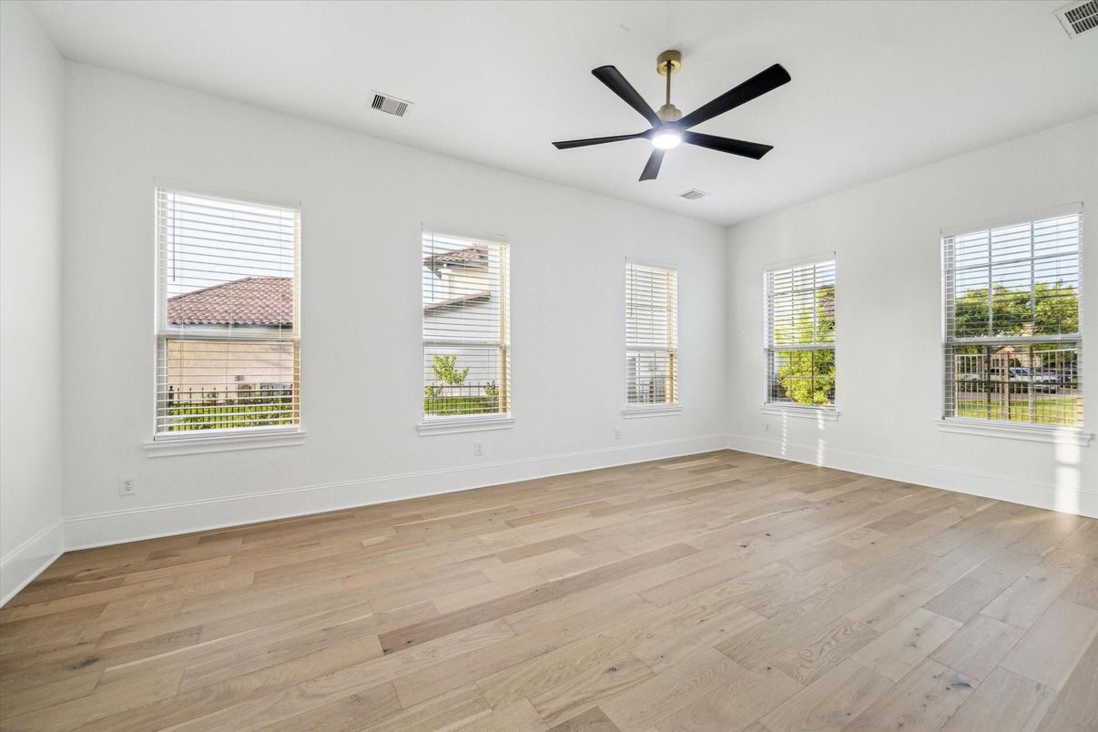 Empty room, Interior, Wood Texture Flooring