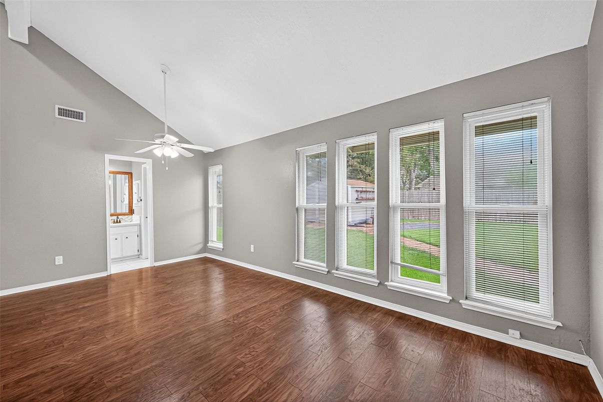 Empty room, Interior, Wood Texture Flooring