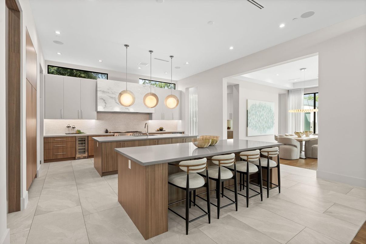 Interior, Kitchen, Pendant Lights, Recessed Lighting