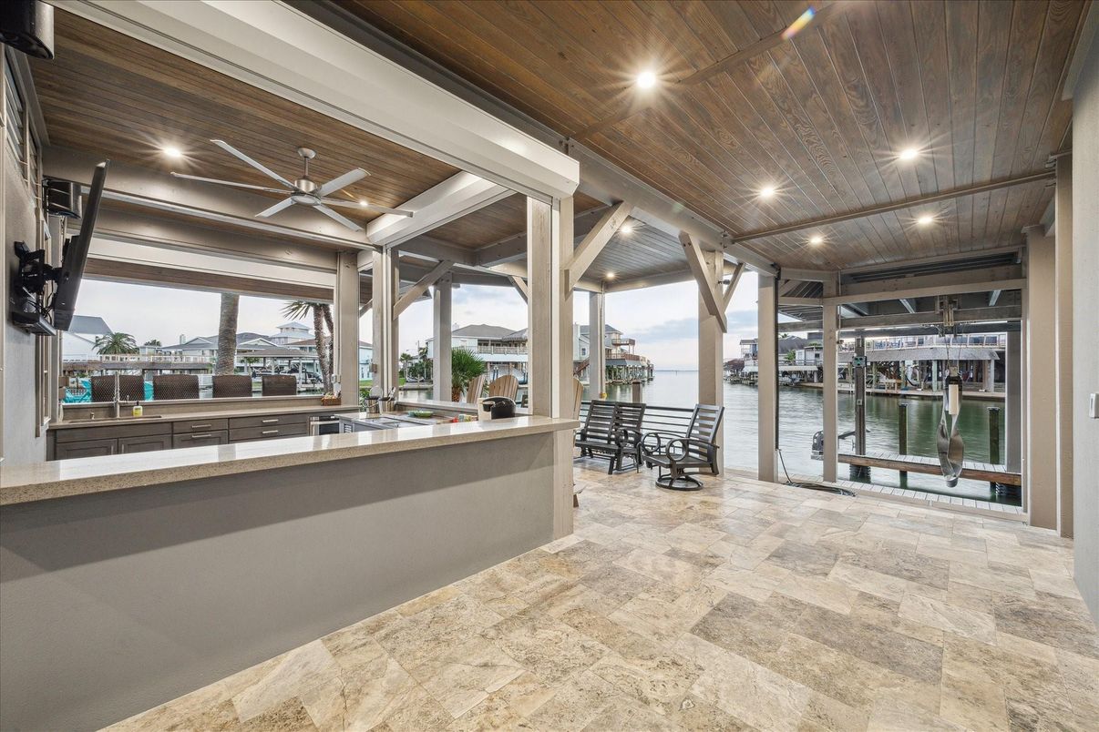 Interior, Recessed Lighting, Water, Wooden Ceilings