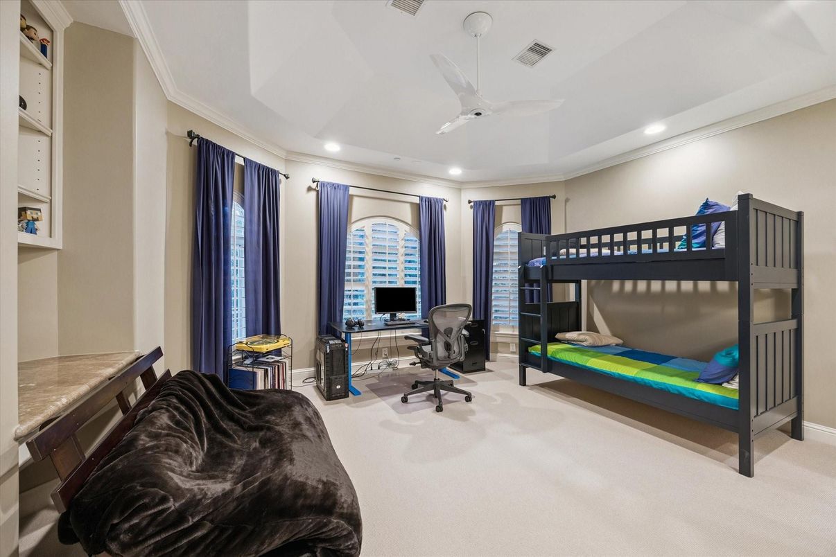 Home Office, Interior, Recessed Lighting