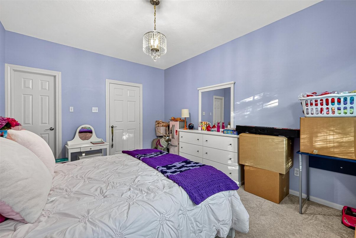 Bedroom, Interior, Pendant Lights
