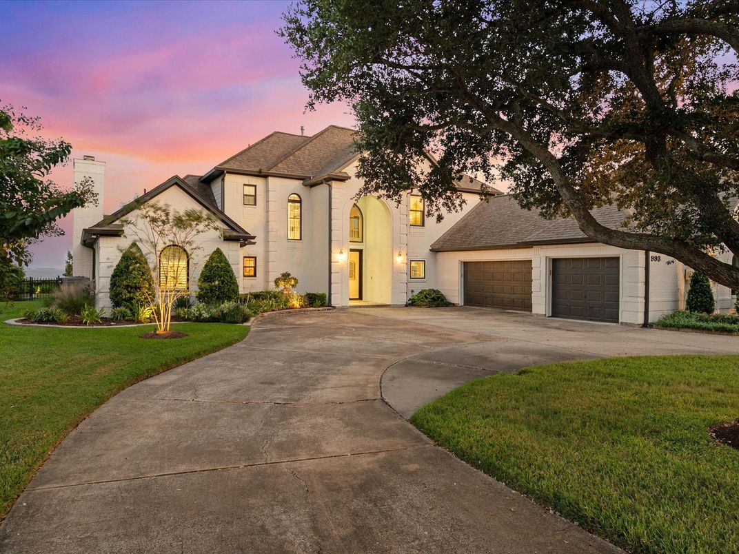 Attached, Backyard, Detached Garage, Exterior, Facade, French Provincial