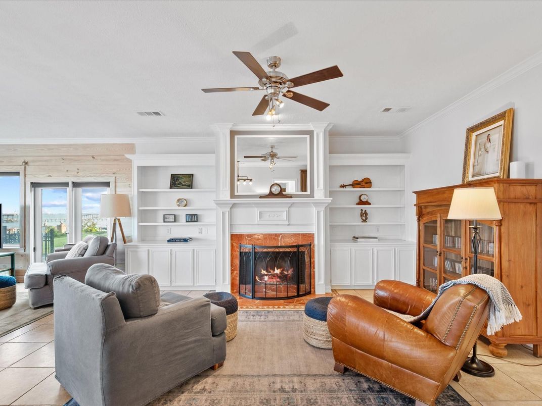 Fireplace, Interior, Living room, Wooden Walls
