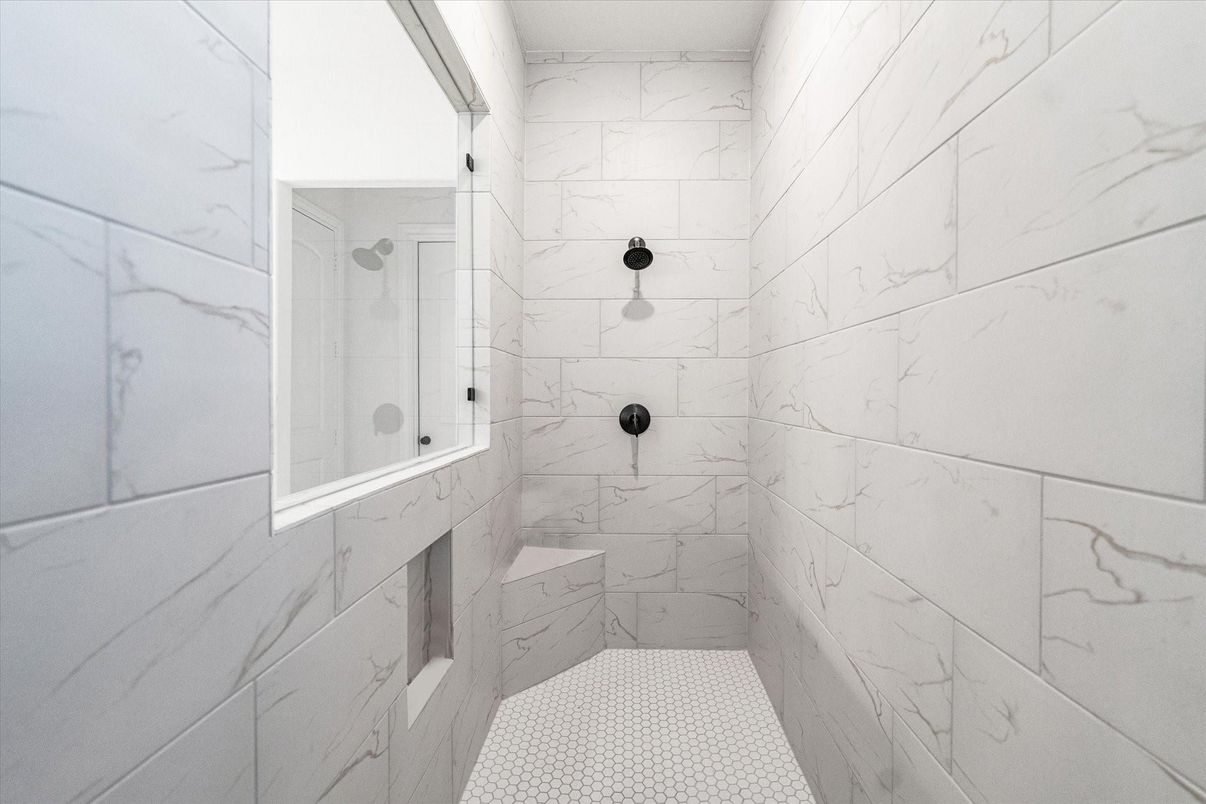 Bathroom, Interior, Marble Walls