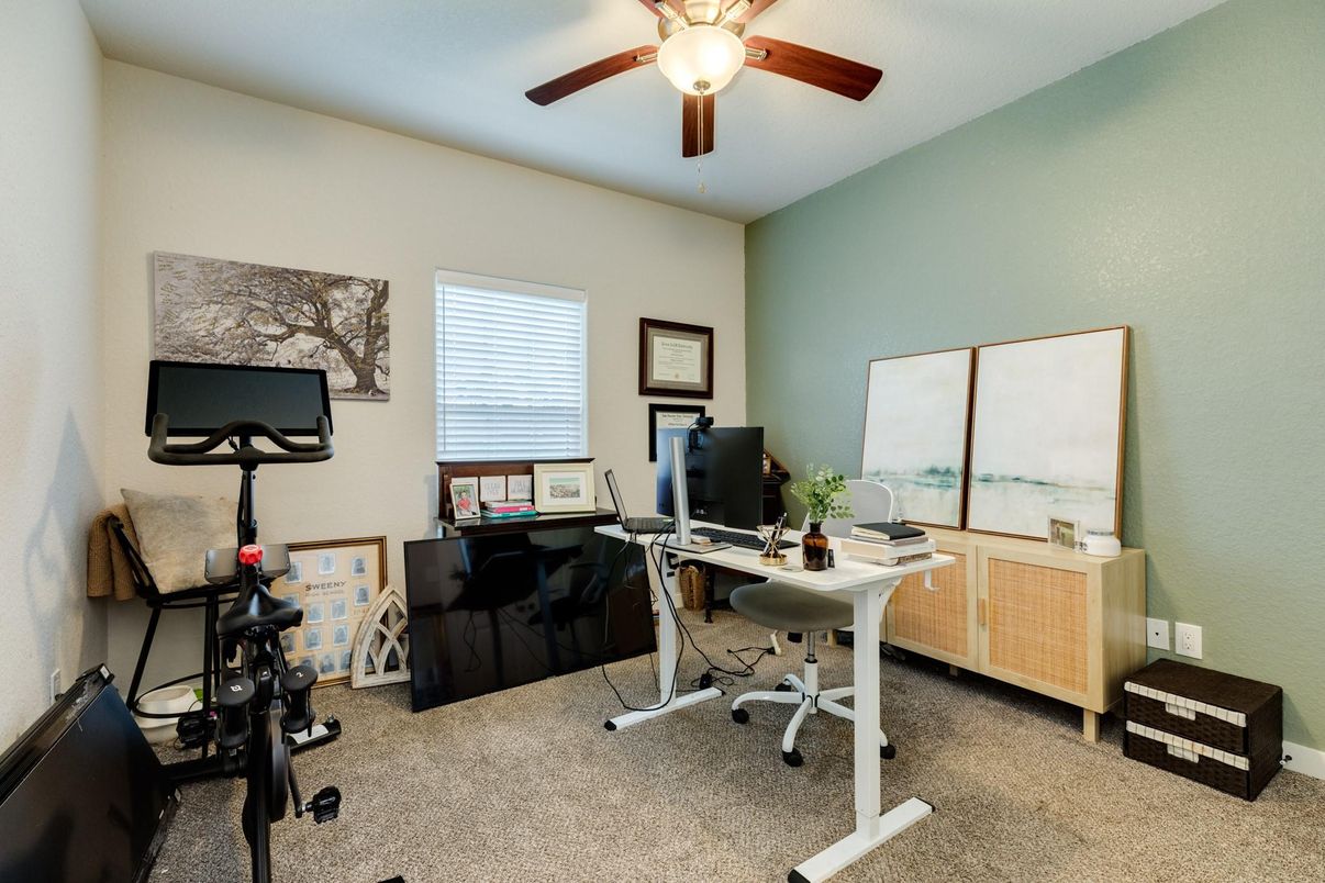 Fitness Equipment, Home Office, Interior