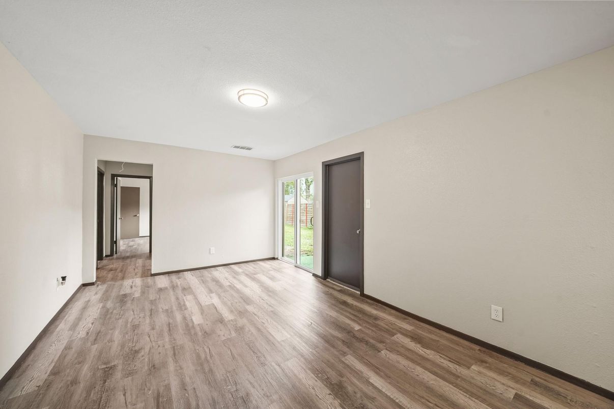 Empty room, Interior, Wood Texture Flooring