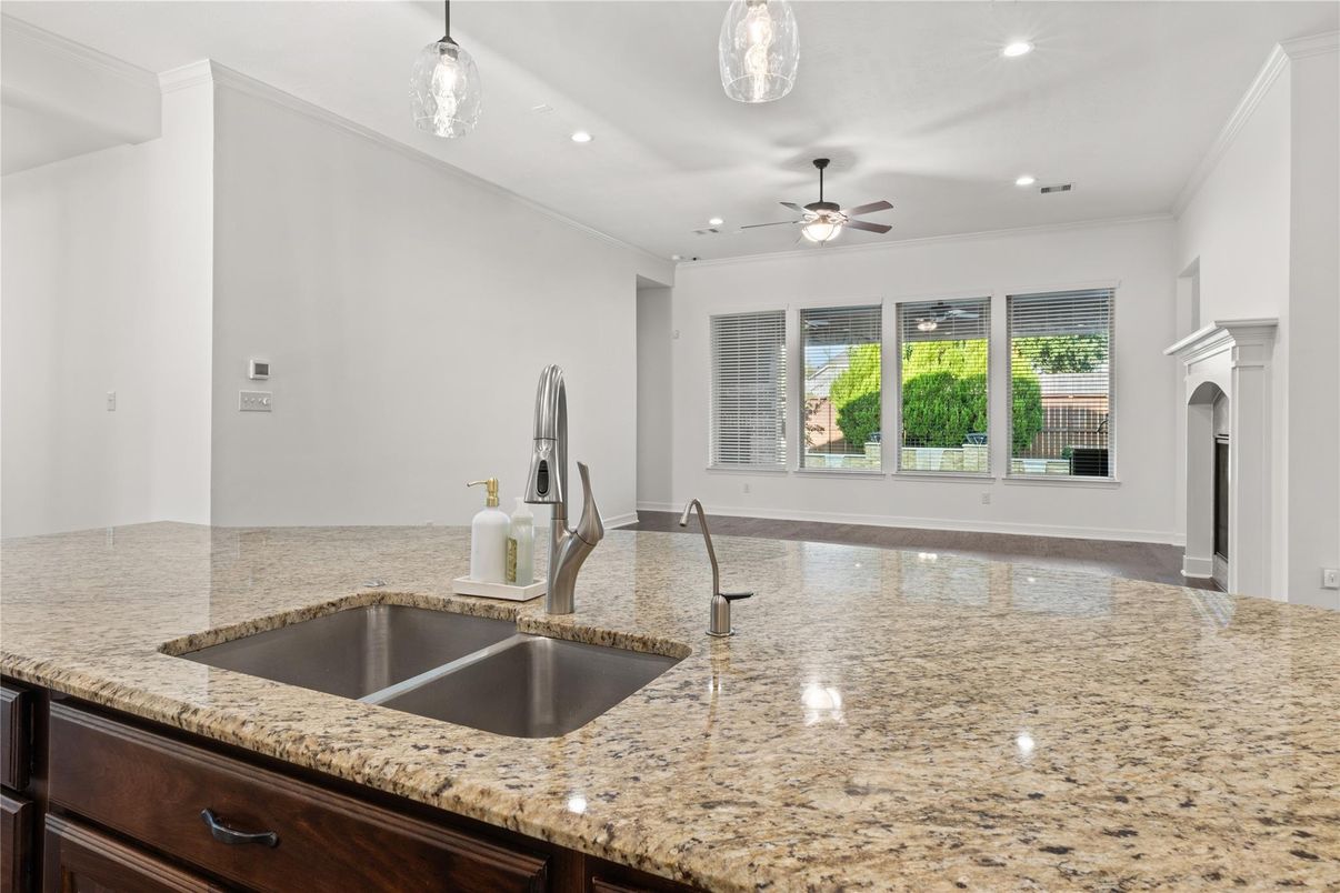 Fireplace, Interior, Pendant Lights, Recessed Lighting