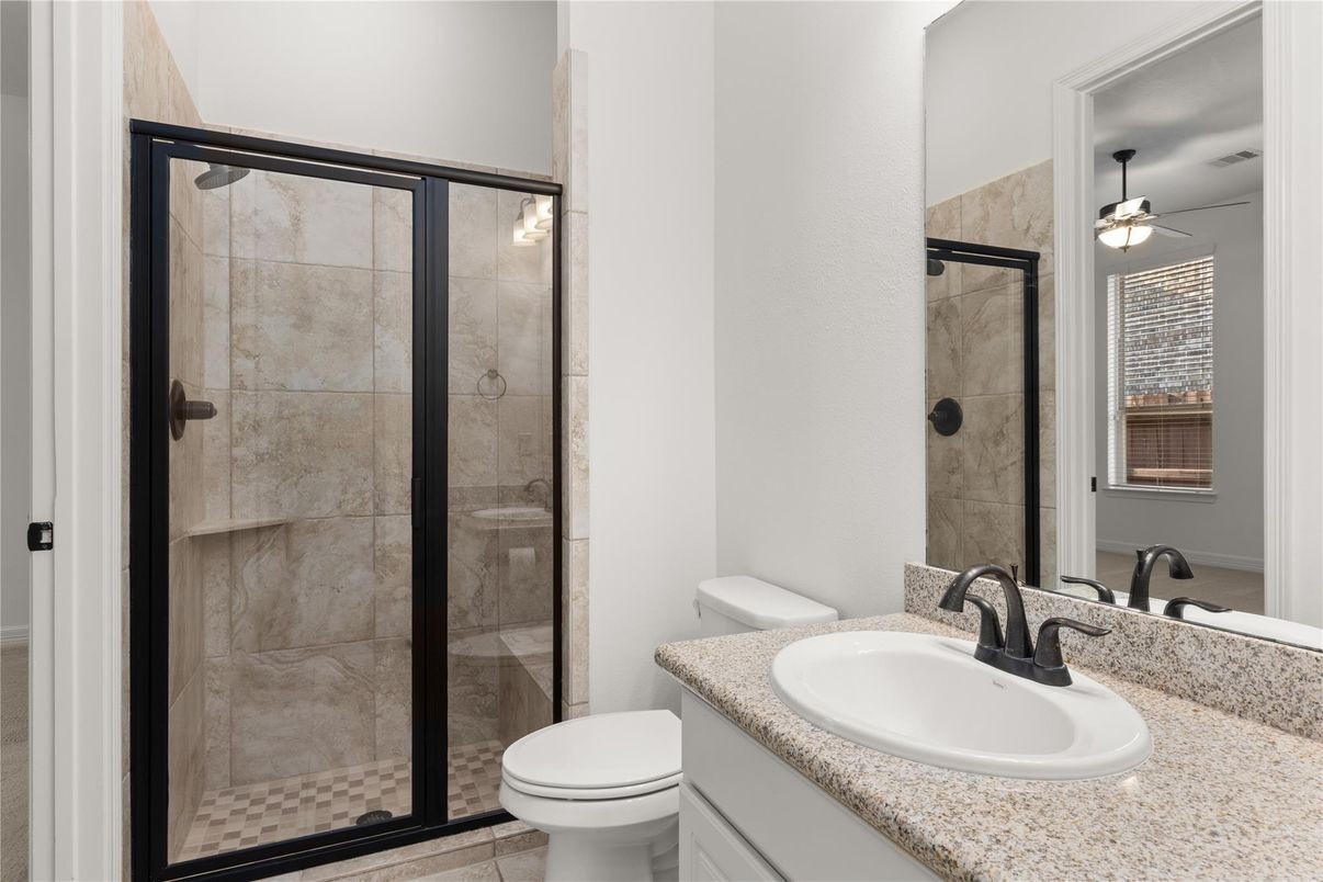 Bathroom, Glass Shower, Interior