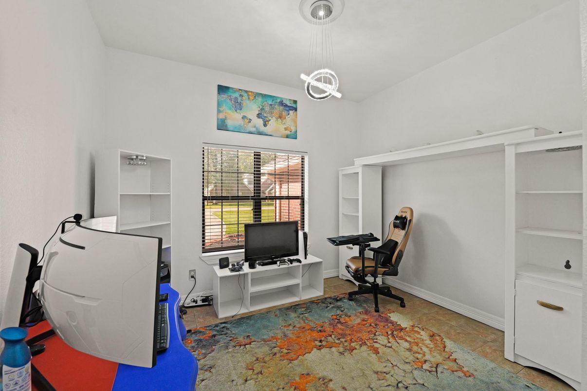 Home Office, Interior, Pendant Lights