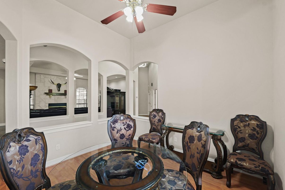 Dining room, Interior, Wood Texture Flooring