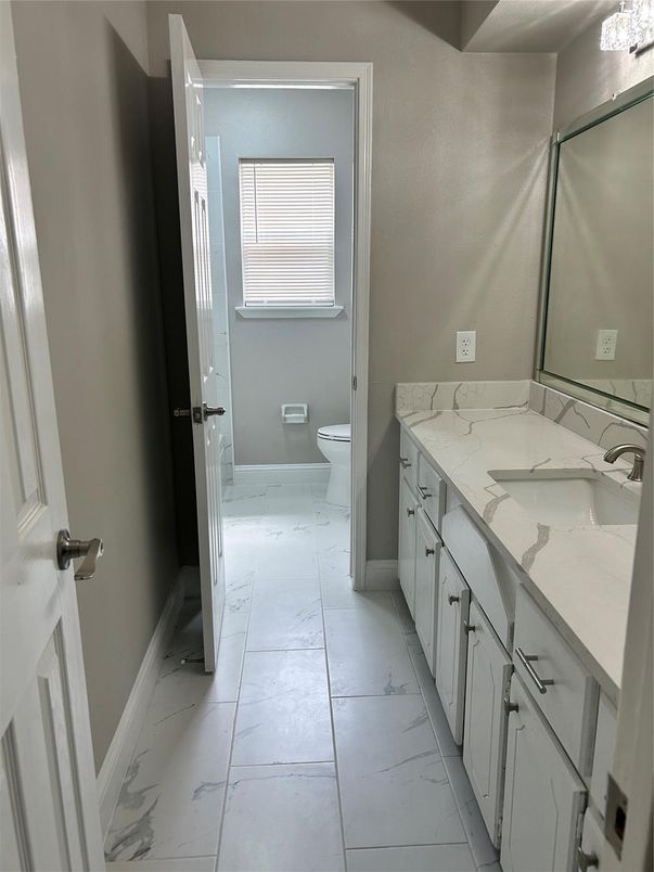 Bathroom, Dual Sink Vanities, Interior, Marble