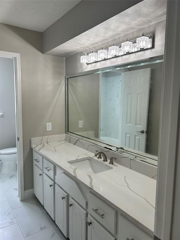 Bathroom, Dual Sink Vanities, Interior, Marble