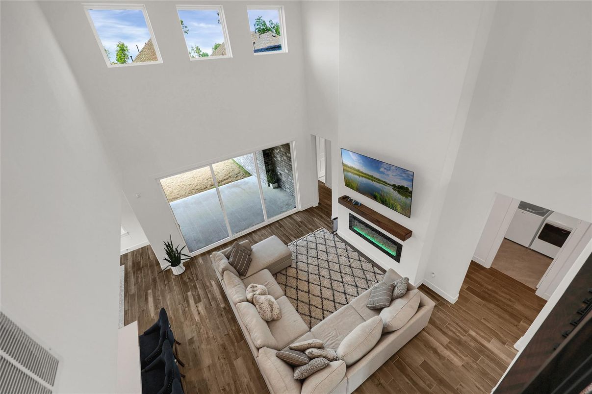 Fireplace, Interior, Living room, Wood Texture Flooring
